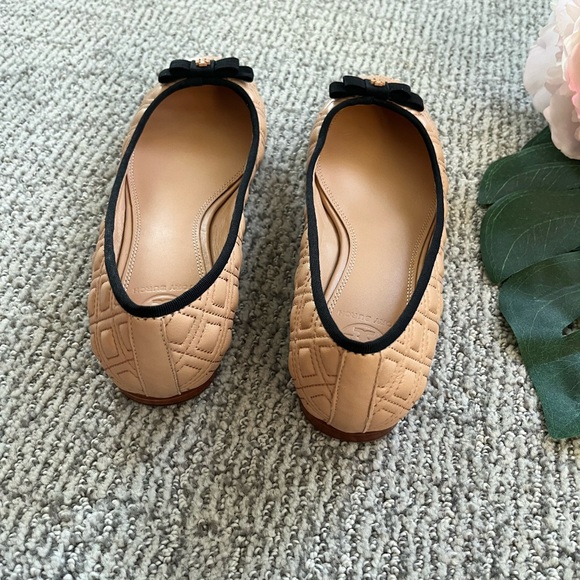Tory Burch Ballet Flats Marion Quilted North Nappa Size 6.5 and 7 - Picture 12 of 14